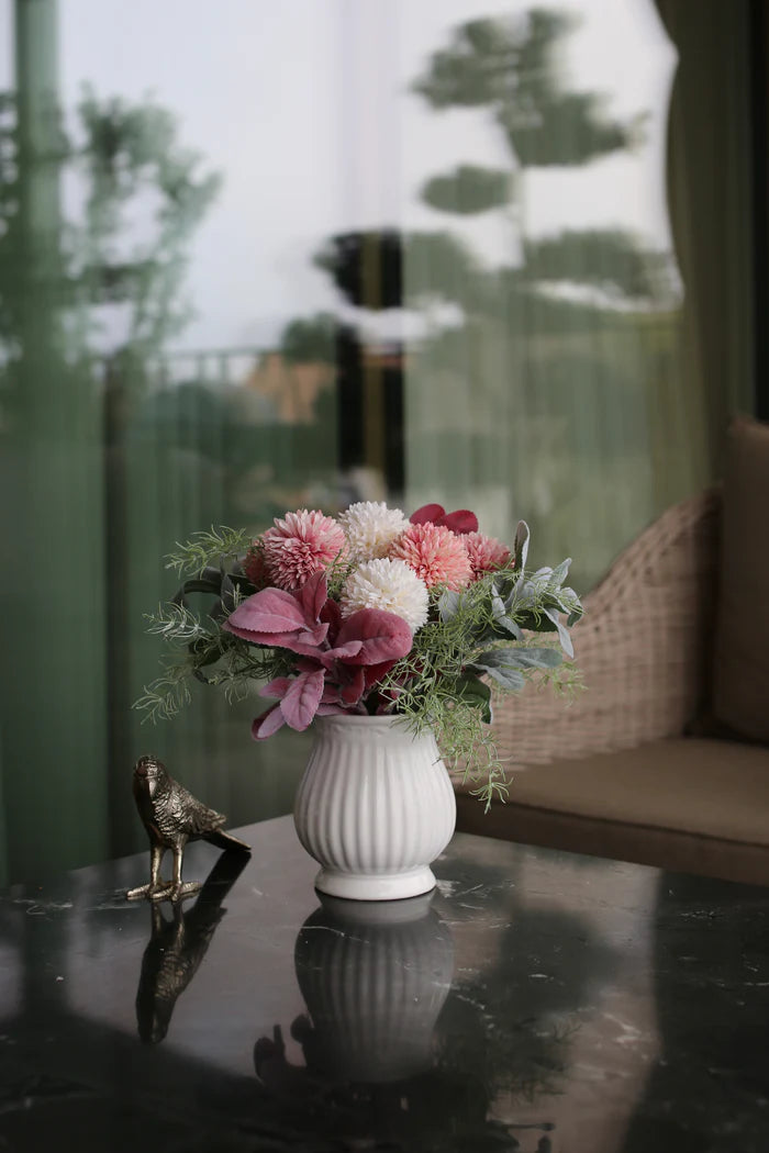 Whimsy Dandelion Bouquet in Vase