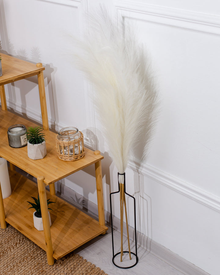 FAUX PAMPAS GRASS - White