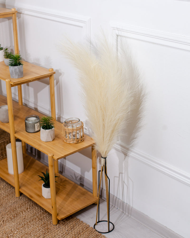 FAUX PAMPAS GRASS - Beige