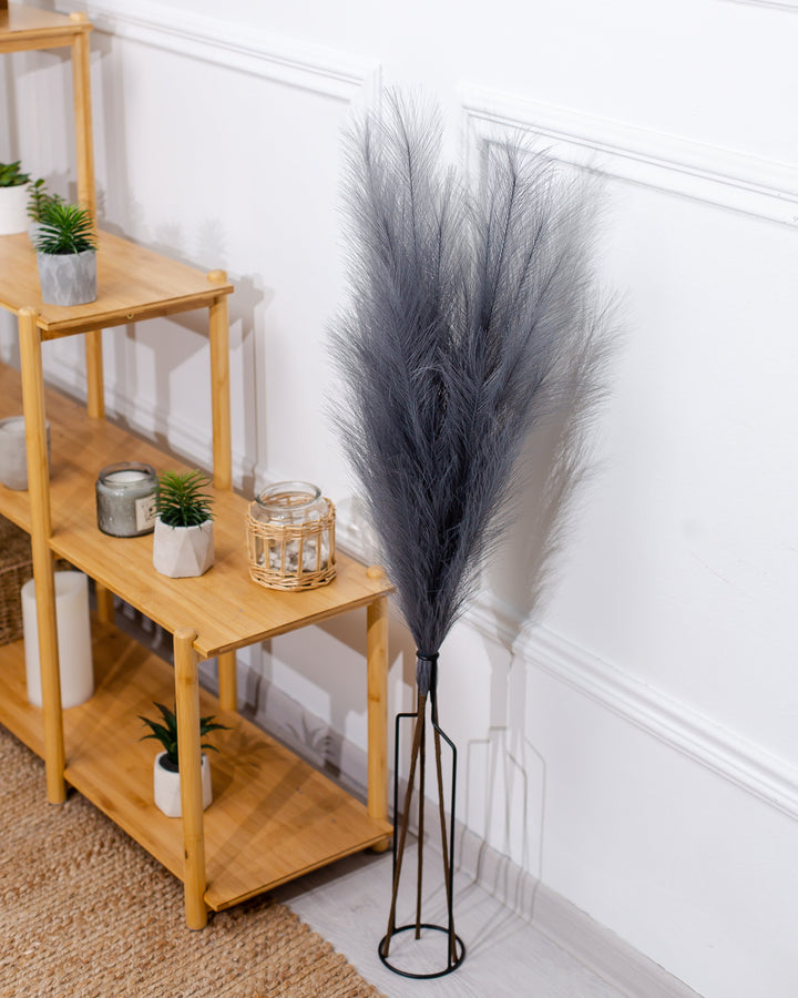 FAUX PAMPAS GRASS - Grey